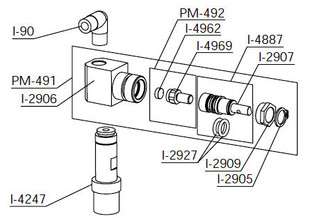 Complete Steam Valve body (PM.491)