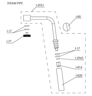 
            
                Load image into Gallery viewer, Ascaso Steam Pipe Screw
            
        