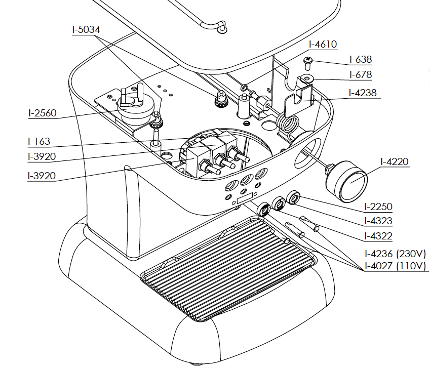 Two Pole Coffee / Water Switch (i.3920)