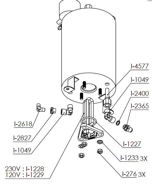 Bar Cap Resistance 230V (i.1228)