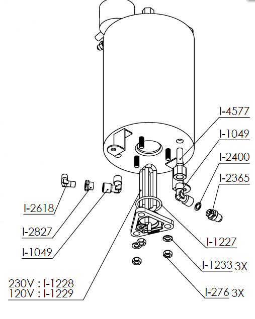 Bar Clasp Resistance 120V