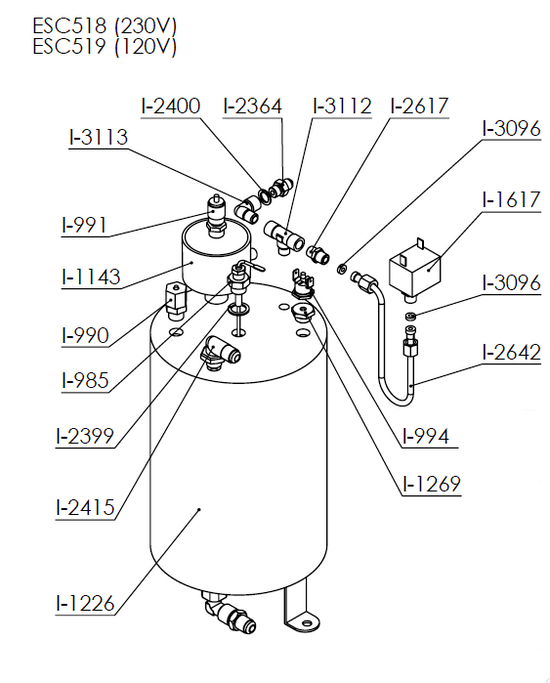 Regulable Pressure Switch (I.1617)