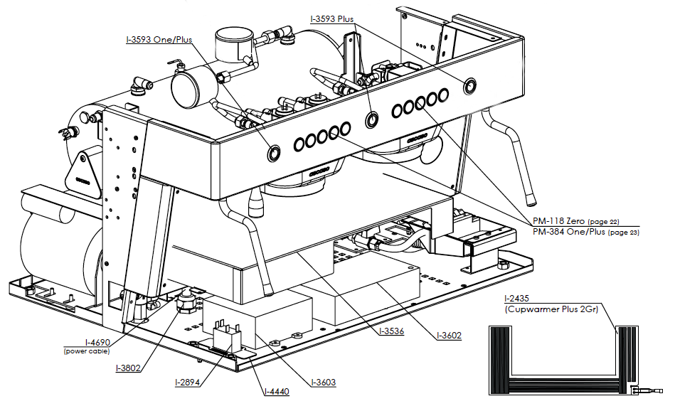 Barista T Power Control PCB (i.3603)