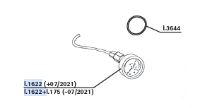 Boiler Manometer 2.5 Bar (i.1622)