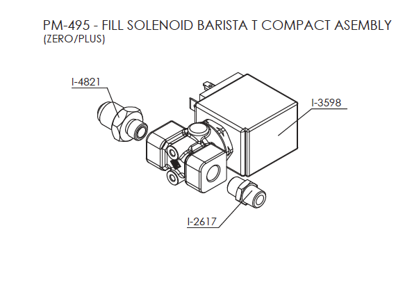 FILL SOLENOID BT 2/2 NC FKM DN1.5MM G1/8 230V (i.3598)