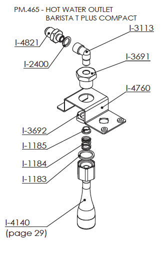 INOX Water Pipe PTFE