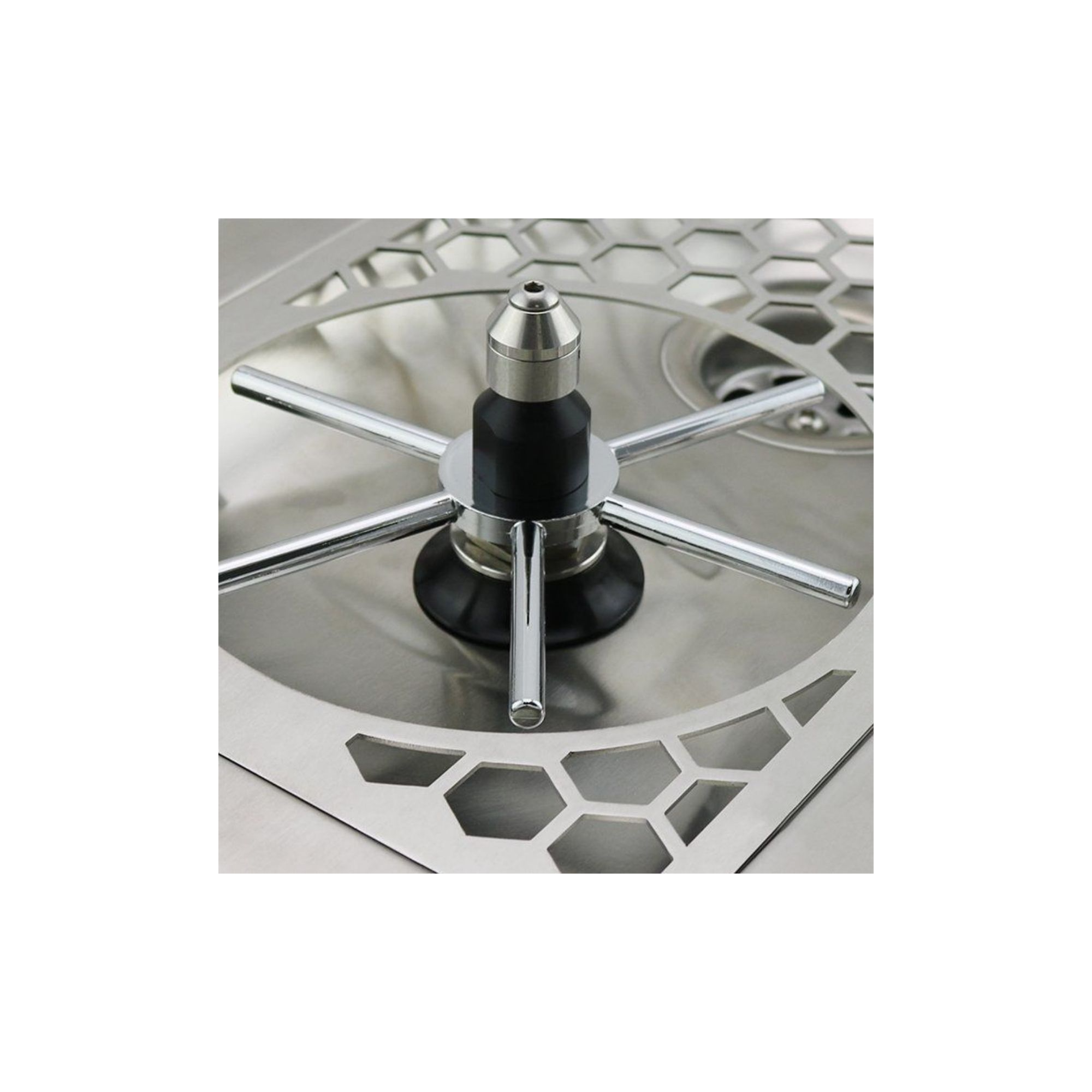 Rhino Pitcher Rinser 300mm with Spinjet | Ascaso Canada